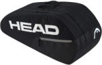 Head Base Racquet Bag M Black Táska teniszütőhöz