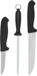 Mora of Sweden Morakniv Set cuțit de măcelar și ascuțitor, negru