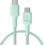 Green Cell USB-C kábel 0, 3m 100W Green Cell PowerStream gyors töltés PD menta zöld KABGC100PS30MG (KABGC100PS30MG)