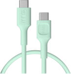 Green Cell USB-C kábel 0, 3m 100W Greencell PowerFlex gyors töltés PD mentazöld KABGC100PF30MG (KABGC100PF30MG)
