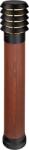 Norlys Alta Wood barna-fekete LED kültéri állólámpa (NO-1665BL) LED 1 izzós IP65 (1665BL)