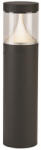 Norlys Egersund Mini grafit-átlátszó LED kültéri állólámpa (NO-2314GR) LED 1 izzós IP65 (2314GR)