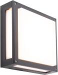 Norlys Nordland grafit-fehér LED kültéri fali lámpa/LED kültéri mennyezeti lámpa (NO-5017GR) LED 1 izzós IP65 (5017GR)