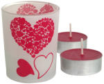 Alexer Suport din sticla pentru lumanare Forever love (CDT-56-0902187)