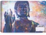 KARTON P+P Vázlatfüzet A4 tw, 50 lap, 190g Buddha (8-83622)