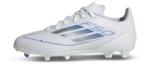 Adidas F50 League FG stoplis focicipő, gyerekméret, fehér - ezüst - királykék (IE3748)