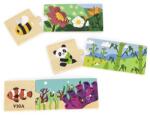 Viga Toys Fa puzzle állatotthonok