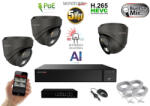  MS - AI Hybrid Light IP kamerarendszer 3 kamerával switchel 5 Mpix GD - 6142k3B