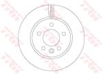 TRW féktárcsa TRW DF6589S for VW, MAN (DF6589S)