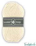 DURABLE Soqs 2172 Cream - krémfehér gyapjú zoknifonal