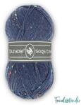 DURABLE Soqs Tweed 288 Fiesta Fusion - sötétkék gyapjú zoknifonal