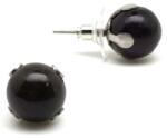 R. M. ékszer Fülbevaló golyó acél karmos Purpurit 10mm (088523)
