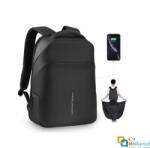 Mark Ryden Rucsac/Ghiozdan Mark Ryden compatibil cu laptop 15.6" si tableta 9.7", capacitate 16L, blocare TSA, port USB, full impermeabil, sistem antifurt, unisex, spatios, calatorie, scoala sau servici, negru ( Geanta, rucsac laptop