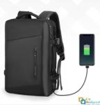 Mark Ryden Rucsac/Ghiozdan Mark Ryden pentru laptop 17.3", 26L, port USB, full impermeabil, sistem antifurt, unisex, spatios, calatorie, scoala sau servici, negru (MR48654865) Geanta, rucsac laptop