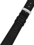 Morellato Curea neagră din piele Morellato Dublino 0753333.019 L 18 mm