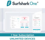  Surfshark ONE - 1 year Unlimited Devices
