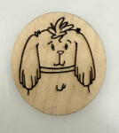  Bohókás Kutyus Hűtőmágnes (FEH24)