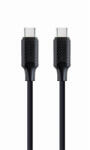 Gembird Kábel USB 2.0 C - C, M/M, 1, 5m, fekete (CC-USB2-CMCM60)