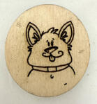  Vidám Mancs Hűtőmágnes (FEH27)