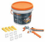 TRUPER SN-KIT3 Csempekiegyenlítő készlet vödörben, 2 mm (100515) BF25 (T100515)