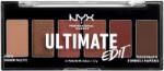 NYX Cosmetics Ultimate Edit Petite Shadow Palette 01 Warm Neutrals 6x1.2 g