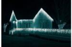 DekorTrend Kültéri KONTAKT LED jégcsapfüzér 197 db HIDEG FEHÉR LED-del 6 x 0, 4 m (KDK 020)