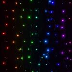 DekorTrend Heylight okos fényfüggöny, 90 x 200 cm, 200 RGB LED, fekete kábel, IP44, BT vezérlés (KBT_320)