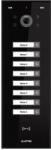 ELECTRA Videointerfon de exterior Electra VPU. 08S03. ELBTL, 8 familii, 800 LTV, RFID, aparent, negru (VPU.08S03.ELBTL)