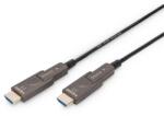 ASSMANN UHD 4K 120Hz aranyozott 2.0b kivehető csatlakozóval AOC optikai HDMI kábel 30m (AK-330127-300-S) - bestbyte
