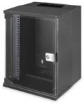 ASSMANN SOHO PRO 10" 9U 254x315x300mm üvegajtós fekete fali rack szekrény (DN-49103) - bestbyte