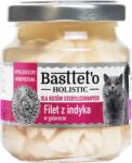 Basttet`o File de curcan holistic în gelatină pentru pisici sterilizate 130 g