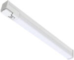 Avide LED Tükörvilágító Lámpa Hálózati Csatlakozó Aljzattal Szögletes Fehér Alu 665mm NW 4000K 15W IP44 (ALML-IP44AC-15W) - alphadenthigienia