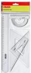 Herlitz 4 részes vonalzókészlet (8700403) (8700403)