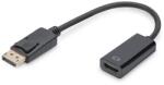 ASSMANN Full HD 60 Hz Dual-Mode 1.1a DisplayPort - HDMI type A Adapter 0, 15m (DB-340400-001-S) - officedepot