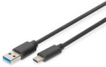 ASSMANN Super Speed USB 3.0 USB A - USB type-C kábel 1m (DB-300136-010-S) - officedepot
