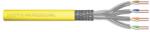 ASSMANN DK-1743-A-VH-1 Cat. 7A S/FTP 1500MHz Dca LSZH 100m sárga fali kábel (DK-1743-A-VH-1) - officedepot