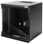 ASSMANN DN-10-SET-1-B 10" Komplett hálózati fekete rack szekrény készlet (DN-10-SET-1-B) - officedepot
