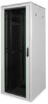 ASSMANN Varioflex-N 19" 42U 2022x800x800mm üveg első ajtós és hátsó acél dupla ajtós szürke álló rack szekrény (DN-43000) - officedepot