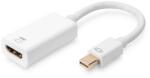 ASSMANN UHD 4K 3D Dual-Mode aktív mini DisplayPort - HDMI type A 2.0 Adapter 0, 2m (AK-340416-002-W) - officedepot