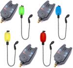  4 db figyelmeztető lámpa + 4 db lánclengő készlet, FishEdge SNZ (SET-4X-SNZ-01+4X-SGBS)