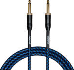 Cascha Professional Line Guitar Cable Tweed Blue 9 m Egyenes - Egyenes Hangszerkábel (CCP-G2SBL9)