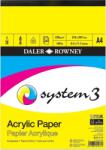 Daler-Rowney System3 Acrylic Paper System3 Vázlatfüzet A4 230 g (403600400)