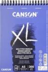 Canson Sp XL Mixed Media Textured Vázlatfüzet A5 300 g (C200001872)