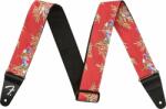 Fender 2'' Hawaiian Strap Red Floral Textil gitár heveder Red (0990719009)