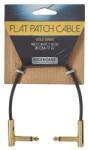 RockBoard Flat Patch Cable Gold 20 cm Pipa - Pipa Patch kábel (RBO CAB PC F 20 GD)