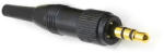 Thunder Germany JCK-303 3, 5 mm Jack dugó, belső menet, Sztereó, fém ház (Sennheiser menet)