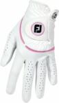 Footjoy Weathersof Golf White/Pink Bal kéz M Női kesztyű (66212E-468-M)