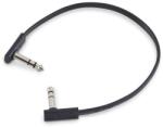RockBoard Flat TRS 30 cm Pipa - Pipa Patch kábel (RBO CAB F TRS 30 BK)