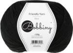 Bobbiny Friendly Yarn Black Kötőfonal (FY-012)