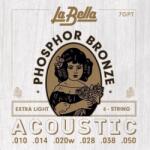 La Bella 7GPT Phosphor Bronze Akusztikus gitárhúrok (LB-7GPT)